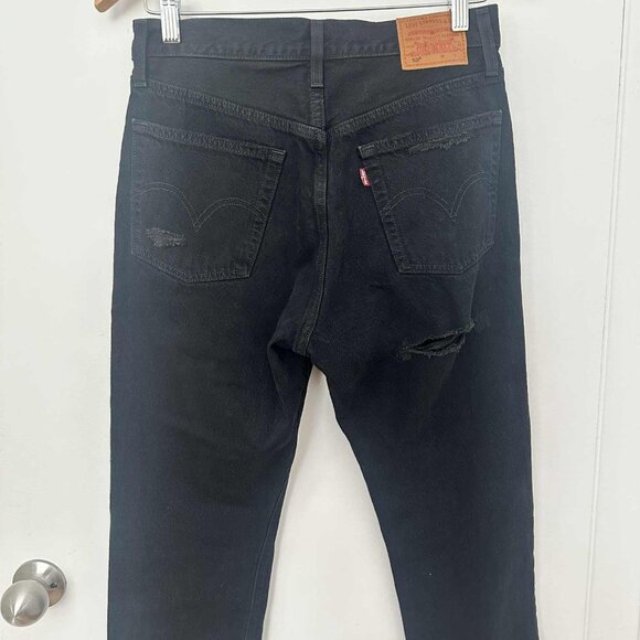 Levi's Original 501 Cropped Jean - Premium Quality - Picture 6 of 6